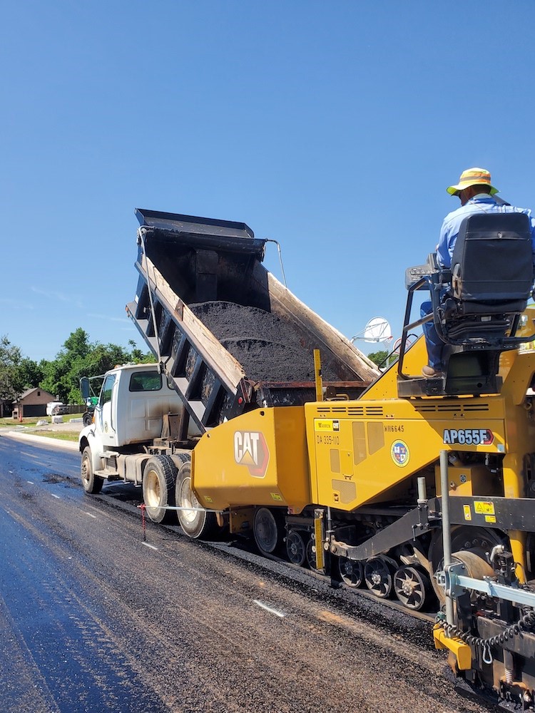 D1 Worker at Work on Road