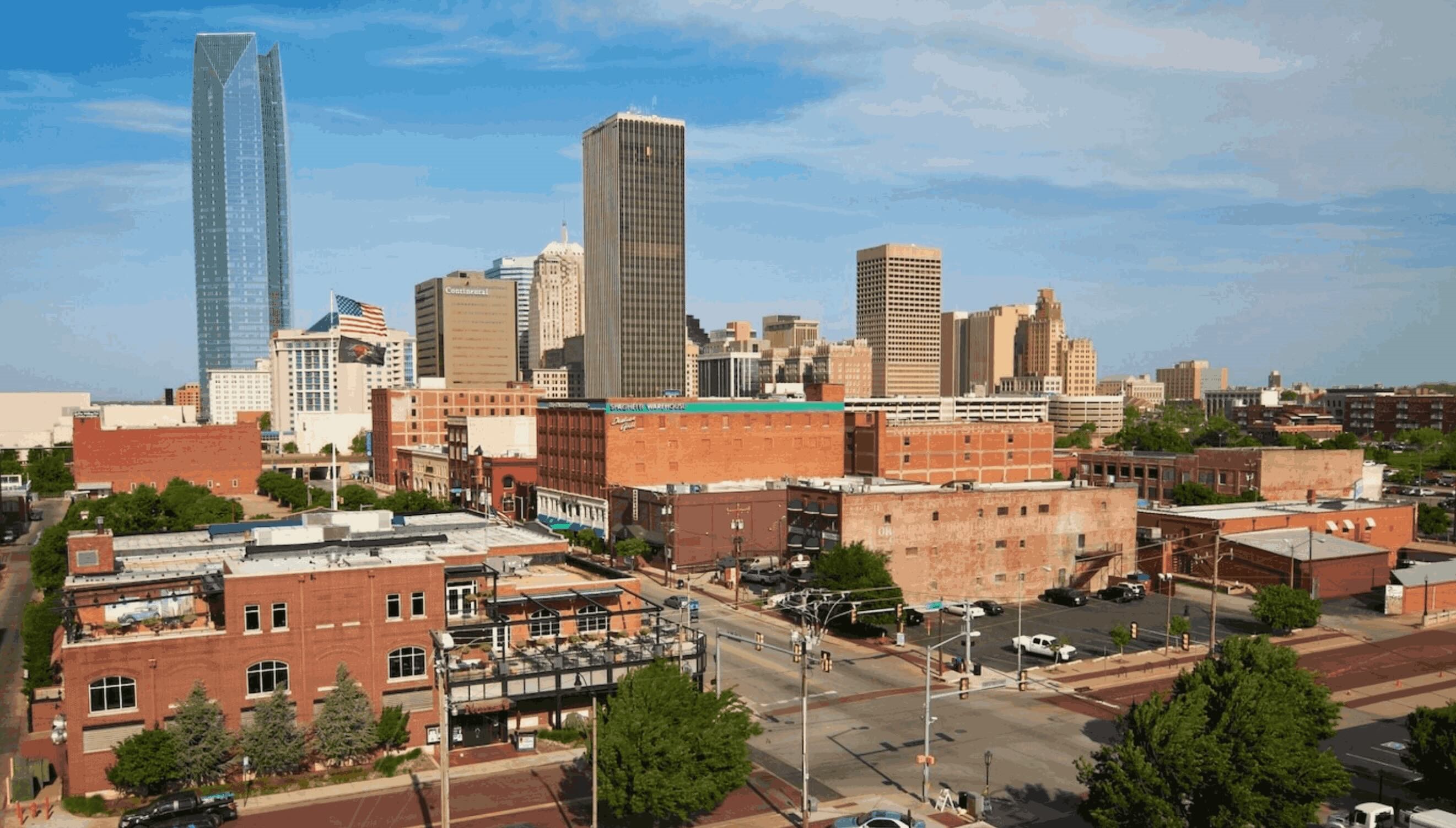 Downtown Oklahoma City Skyline